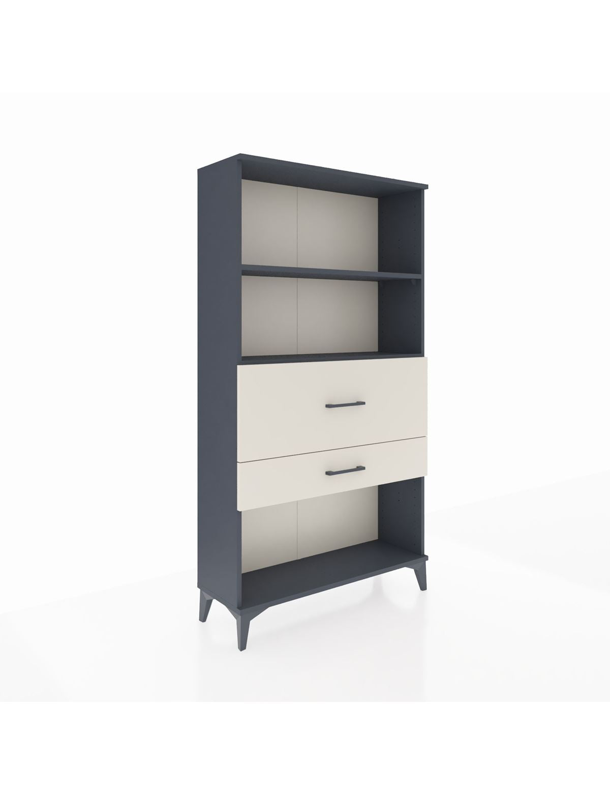 Arges Dolap 2 Raflı 2 Çekmeceli 88x30x163 - S21M126V4A