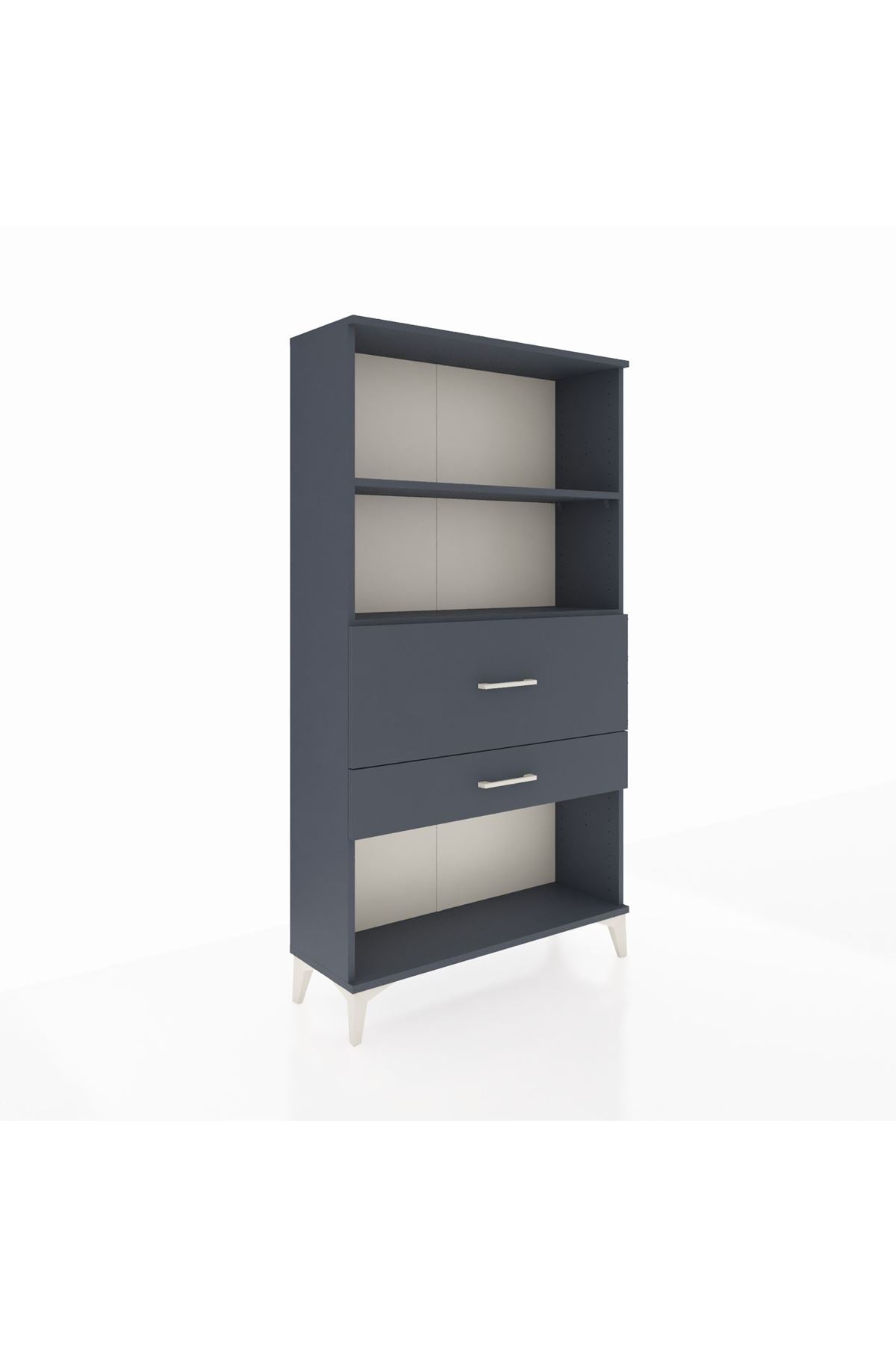 Arges Dolap 2 Raflı 2 Çekmeceli 88x30x163 - S21M126V5A