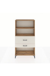 Arges Dolap 2 Raflı 2 Çekmeceli 88x30x163 - S21M126V7A