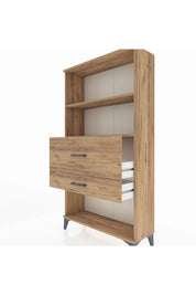 Arges Dolap 2 Raflı 2 Çekmeceli 88x30x163 - S21M126V9A