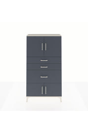Arges Dolap 2 Raflı 3 Çekmeceli 4 Kapaklı 88x30x163 - S21M127V2A