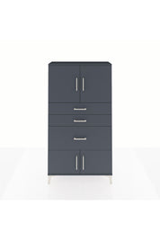 Arges Dolap 2 Raflı 3 Çekmeceli 4 Kapaklı 88x30x163 - S21M127V5A