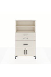 Arges Dolap 2 Raflı 3 Çekmeceli 2 Kapaklı 88x30x163 - S21M128V1A