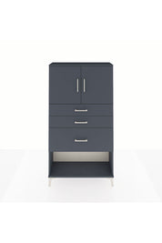 Arges Dolap 2 Raflı 3 Çekmeceli 2 Kapaklı 88x30x163 - S21M129V5A