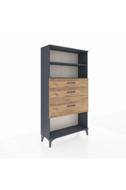 Arges Dolap 2 Raflı 3 Çekmeceli 88x30x163 - S21M130V6A