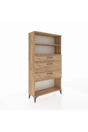 Arges Dolap 2 Raflı 3 Çekmeceli 88x30x163 - S21M130V9A