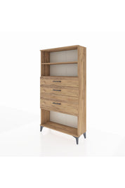Arges Dolap 2 Raflı 3 Çekmeceli 88x30x163 - S21M130V9A