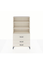 Arges Dolap 3 Raflı 3 Çekmeceli 88x30x163 - S21M132V1A