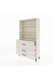 Arges Dolap 3 Raflı 3 Çekmeceli 88x30x163 - S21M132V1A