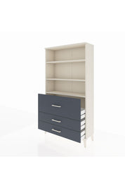 Arges Dolap 3 Raflı 3 Çekmeceli 88x30x163 - S21M132V2A