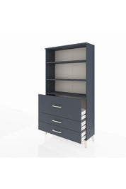 Arges Dolap 3 Raflı 3 Çekmeceli 88x30x163 - S21M132V5A