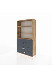 Arges Dolap 3 Raflı 3 Çekmeceli 88x30x163 - S21M132V8A