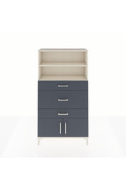 Arges Dolap 2 Raflı 3 Çekmeceli 2 Kapaklı 88x30x163 - S21M134V2A