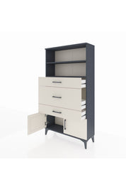 Arges Dolap 2 Raflı 3 Çekmeceli 2 Kapaklı 88x30x163 - S21M134V4A