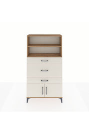 Arges Dolap 2 Raflı 3 Çekmeceli 2 Kapaklı 88x30x163 - S21M134V7A