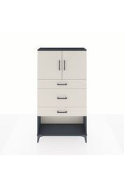Arges Dolap 2 Raflı 3 Çekmeceli 2 Kapaklı 88x30x163 - S21M135V4A