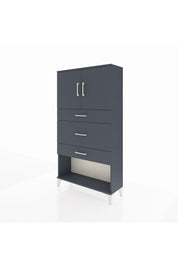 Arges Dolap 2 Raflı 3 Çekmeceli 2 Kapaklı 88x30x163 - S21M135V5A