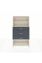 Arges Dolap 2 Raflı 3 Çekmeceli 88x30x163 - S21M136V2A