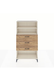 Arges Dolap 2 Raflı 3 Çekmeceli 88x30x163 - S21M136V3A