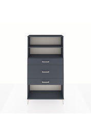 Arges Dolap 2 Raflı 3 Çekmeceli 88x30x163 - S21M136V5A