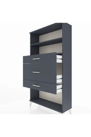 Arges Dolap 2 Raflı 3 Çekmeceli 88x30x163 - S21M136V5A