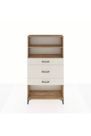 Arges Dolap 2 Raflı 3 Çekmeceli 88x30x163 - S21M136V7A