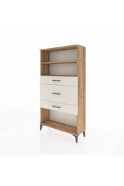 Arges Dolap 2 Raflı 3 Çekmeceli 88x30x163 - S21M136V7A