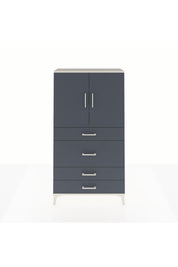 Arges Dolap 3 Raflı 4 Çekmeceli 2 Kapaklı 88x30x163 - S21M139V2A