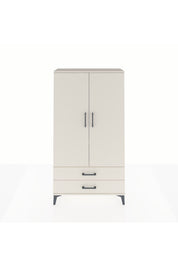 Arges Dolap 2 Raflı 2 Çekmeceli Tek Askılı 88x30x163 - S21M148V1A