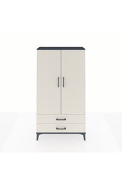 Arges Dolap 2 Raflı 2 Çekmeceli Tek Askılı 88x30x163 - S21M148V4A