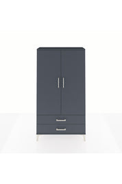 Arges Dolap 2 Raflı 2 Çekmeceli Tek Askılı 88x30x163 - S21M148V5A