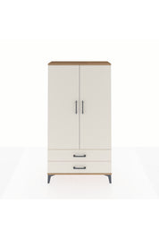 Arges Dolap 2 Raflı 2 Çekmeceli Tek Askılı 88x30x163 - S21M148V7A