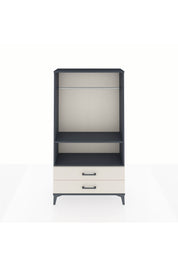 Arges Dolap 2 Raflı 2 Çekmeceli Tek Askılı 88x30x163 - S21M149V4A