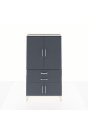 Arges Dolap Tek Raflı 2 Çekmeceli Tek Askılı 88x30x163 - S21M150V2A