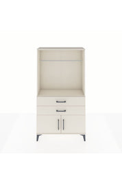 Arges Dolap Tek Raflı 2 Çekmeceli Tek Askılı 88x30x163 - S21M151V1A