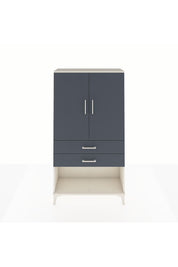 Arges Dolap Tek Raflı 2 Çekmeceli Tek Askılı 88x30x163 - S21M152V2A