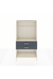 Arges Dolap Tek Raflı 2 Çekmeceli Tek Askılı 88x30x163 - S21M153V2A