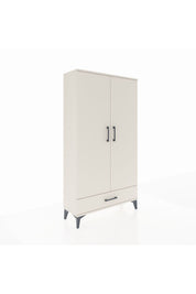 Arges Dolap 2 Raflı Tek Çekmeceli Tek Askılı 88x30x163 - S21M154V1A