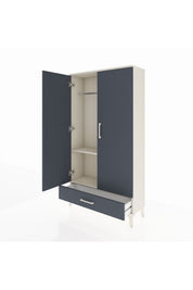 Arges Dolap 2 Raflı Tek Çekmeceli Tek Askılı 88x30x163 - S21M154V2A