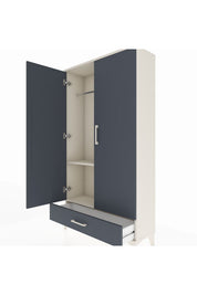 Arges Dolap 2 Raflı Tek Çekmeceli Tek Askılı 88x30x163 - S21M154V2A