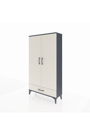 Arges Dolap 2 Raflı Tek Çekmeceli Tek Askılı 88x30x163 - S21M154V4A