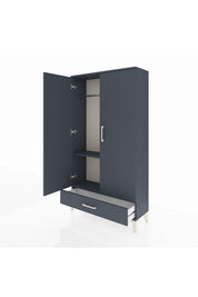 Arges Dolap 2 Raflı Tek Çekmeceli Tek Askılı 88x30x163 - S21M154V5A