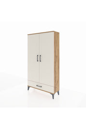 Arges Dolap 2 Raflı Tek Çekmeceli Tek Askılı 88x30x163 - S21M154V7A