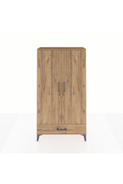 Arges Dolap 2 Raflı Tek Çekmeceli Tek Askılı 88x30x163 - S21M154V9A
