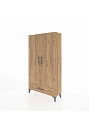 Arges Dolap 2 Raflı Tek Çekmeceli Tek Askılı 88x30x163 - S21M154V9A