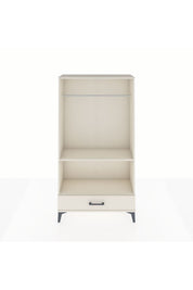 Arges Dolap 2 Raflı Tek Çekmeceli Tek Askılı 88x30x163 - S21M155V1A