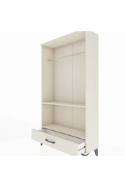 Arges Dolap 2 Raflı Tek Çekmeceli Tek Askılı 88x30x163 - S21M155V1A