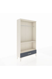 Arges Dolap 2 Raflı Tek Çekmeceli Tek Askılı 88x30x163 - S21M155V2A