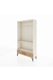 Arges Dolap 2 Raflı Tek Çekmeceli Tek Askılı 88x30x163 - S21M155V3A