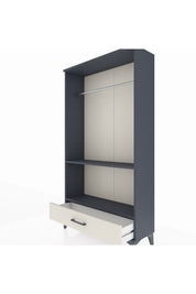Arges Dolap 2 Raflı Tek Çekmeceli Tek Askılı 88x30x163 - S21M155V4A